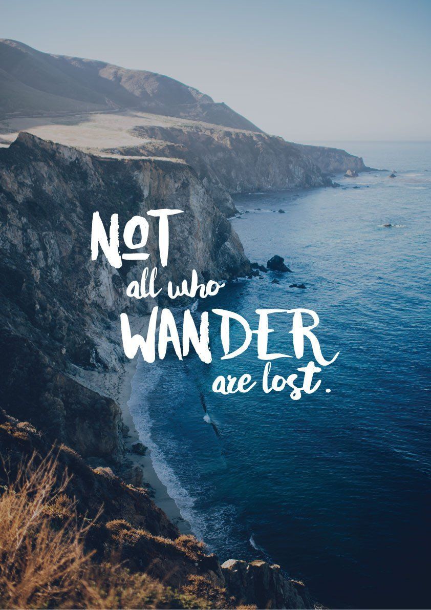 Not All Who Wander Are Lost